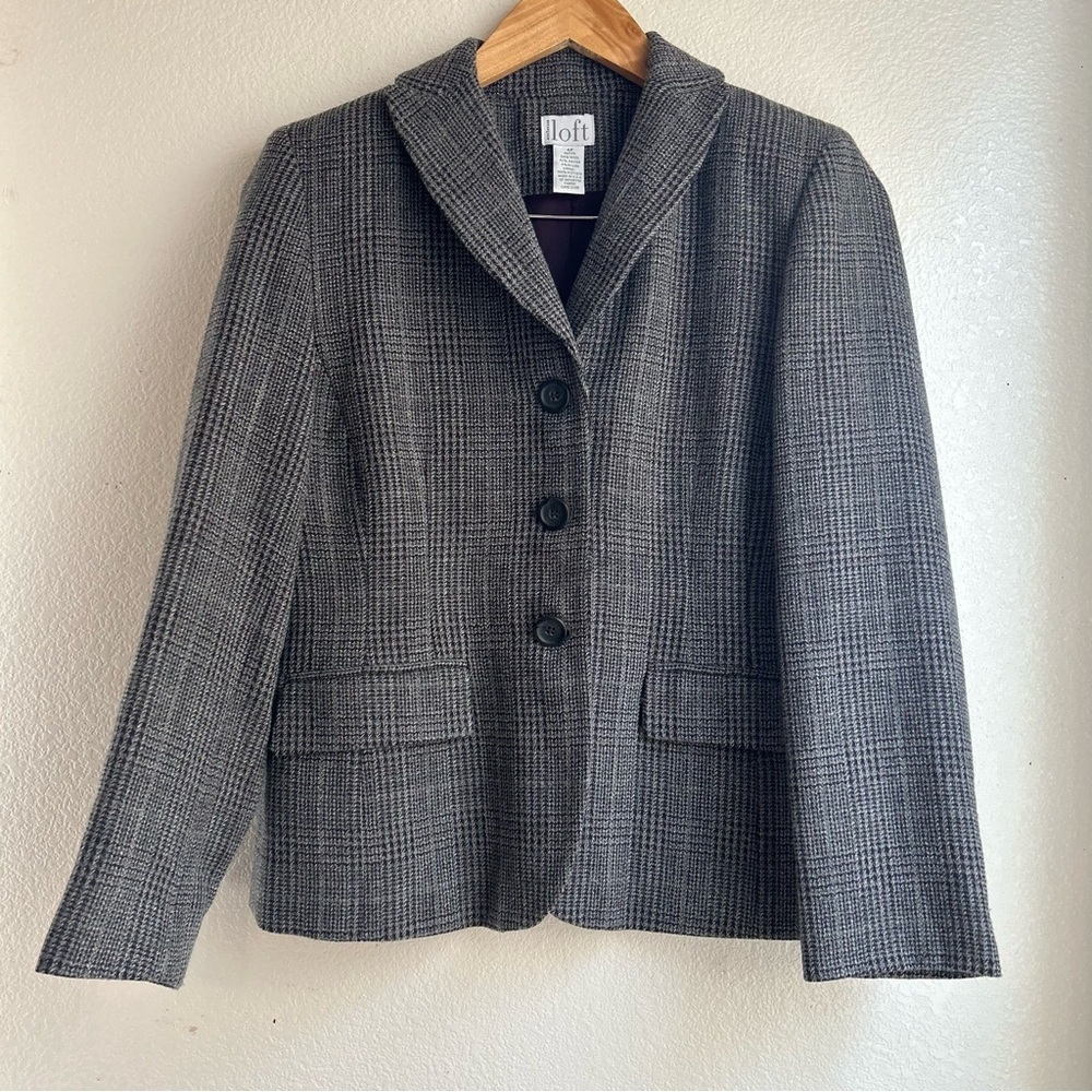 LOFT | Women’s Plaid Blazer